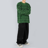 ストライプアンゴラニット / Striped Angora Knit