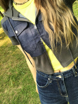 Alive hood zip up