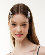 Glitter Star Cubic Clip Hairpin