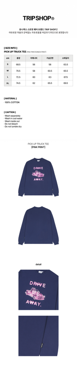 ピックアップトラックTシャツ (T21213S)E - PINK