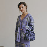 EYEYE CHECK KNIT MINI BAG_LAVENDER (EEOO3BAY02W) (6622905106550)