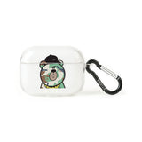 AirPods / AirPods Pro CASE CAMOUFLAGE BEAR GREEN CLEAR (4627783843958)