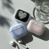 Blue - Chocolate Heart AirPods Case_matt