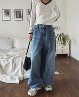 (ユニセックス) ゲットーマキシワイドデニム / (UNISEX) Getto Maxi Wide Denim