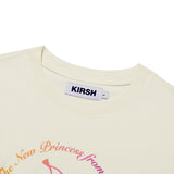 チェリーアーチロゴクロップTシャツ / CHERRY ARCH LOGO CROP T-SHIRT [IVORY]