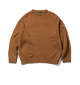 ウールソフトモヘアオーバーサイズニット/WOOL SOFT MOHAIR OVERSIZED KNIT