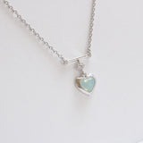 ジェリーハートネックレス / Jelly Heart Necklace / 2 color