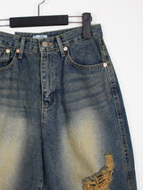 ビンテージユーズドウォッシュ加工デニム/no.501 Vintage Used Washed Denim