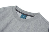 スリーブコントラストスウェットシャツT60/Sleeve Contrast Sweatshirt T60 Melange Gray