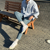ジャストフィットデニムパンツ / Oz Just Fit Denim Pants (blue)