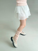バレリーナカンカンシフォンスカート / ballerina cancan chiffon skirt