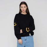 [UNISEX]マルチスマイルドローイングスウェットシャツ