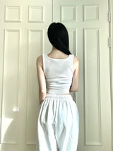 ハートスウェットパンツ/[High quality] 846. Heart sweat pt (2color)