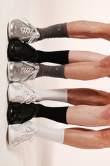 [Lab Series] Spider Leather Sneakers Silver