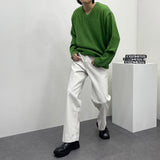 EVルースVネックニット/EV Luce V-neck Knitwear (2 colors)