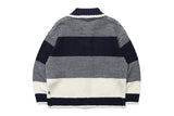 キューブニットカーディガン/RMTC CLUB KNIT CARDIGAN_NAVY