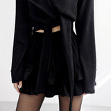 Neco Turtleneck Wrap T-shirt