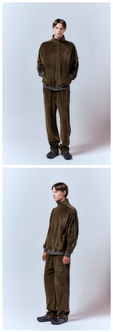 TEMDORI TRACK PANTS [KHAKI]
