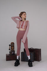 MODERN LEGGINGS- mauve pink (6627525886070)