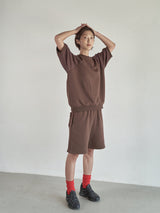 コットンショーツ [ BROWN ]