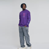 'Both Ends' Long Sleeve Shirt Purple