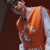 アーチプリンティングベスト/ARCH PRINTING VEST-WASHING ORANGE