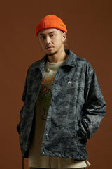 インフィニティディジキャモナイロンコーチジャケット / INFINITY LOGO / DIGI CAMO NYLON COACH JACKET