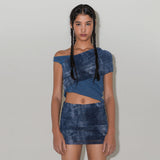 H/S マフラートップセット / H/S MUFFLER TOP SET (WHITE,PINK,SORA,DENIM)