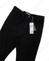 セミブーツカットジーンズ/MG601 Semi boot cut black jeans