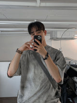 ASCLO Tie Dye Pigment Short Sleeve T Shirt (3color)
