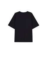 YELLOW TAP OVERSIZED T-SHIRT BLACK (6691422273654)