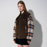 ポルトスタジアムジャケット / porto stadium jacket [brown]