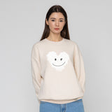 [UNISEX] Big Cloud Heart Smile Sweatshirt