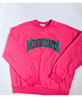 パラマス コリア ミネソタ カレッジロゴ クルーネック スウェット / ZOMBIE/PARAMUS KOREA MINNESOTA COLLEGE LOGO CREW NECK SWEAT  No.03  ZZ-1403（送料込）ONEDAY KMC