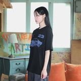 レイジネスカー半袖Tシャツ / LAZINESS CAR T ( BLACK )
