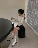 Ribbon strap shoes