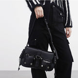 Cassette Pocket Shoulder Bag