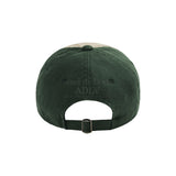 WE WERE HERE ツートーンボールキャップ GREEN