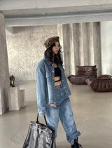 Bart thigh-cutting jeans