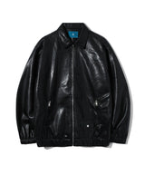 ミニマルライダーソフトレザージャケット/ Minimal Rider soft-Leather Jacket J22 Black