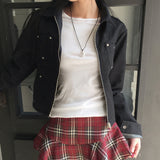 Toode ベーシック プレーン レイヤード コットン ラウンド 7/4 半袖 Tシャツ