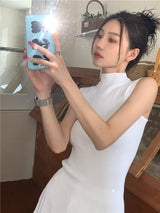 アンフッテッドトップ スカート ツーピース/Unfooted Top Skirt Two Piece