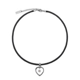 Surgical Heart Pendant Strap Necklace