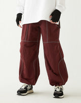 パラシュートパンツ/PARACHUTE PANTS BURGUNDY