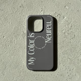 マイカラーケース / My Color Case (Gray Slim Hard)