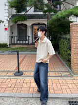 バレンタインオーバーワイドジーンズ