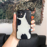 cow fur case