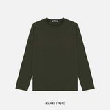 パーフェクトセミオーバーコットンロングスリーブTシャツ