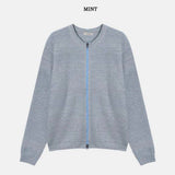 アンブラーラウンドジップアップニット / AMBLER ROUND ZIPUP KNIT