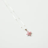 ピンクプルメリアネックレス/PINK PLUMERIA NECKLACE